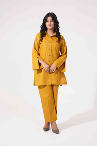 Ease Co-Ord Set - Mustard